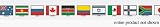 BORDER FLAGS OF NATIONS