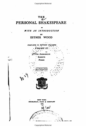 The Personal Shakespeare - Vol. III