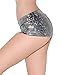 iHeartRaves Black Hologram Rave Booty Shorts (Medium)