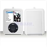 For Apple Ipod Nano 3rd Generation Gen 3G Protex 2-Tone Leather White Protective Case COver