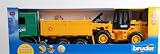 Bruder 0918 - Camion MAN avec Set pelle Liebherr