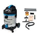 Vacmaster VS810WD NA 8 Gallon 4 Horsepower Stainless Steel Vacuum Cleaner VS810WD
