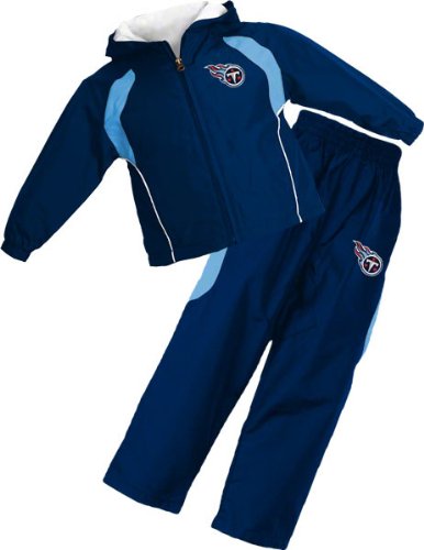 Tennessee Titans Toddler Full-Zip Hooded Jacket and Pant Set