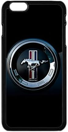 Custom Car Ford Mustang Cool Logo Custom Image Special Designed for Apple iphone 6 4.7" phones case,Black Silicone Rubber TPU iphone6 4.7" inch Case Cover