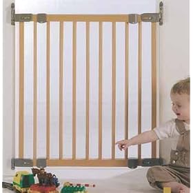 Flexi Fit Wooden Stair Gate Safety Gate