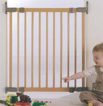 Flexi Fit Wooden Stair Gate Safety Gate