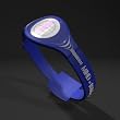 Active Energy Bracelet Wristband BLUE w/ White Lettering
