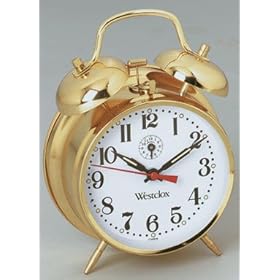  Ingraham Clocks 15-396 Ardmore Twin Bell Alarm Clock