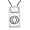 14k White Gold Diamond I-Pod Pendant (.036 cttw, I-J Color, I2-I3 Clarity)