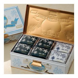 Shiroi Koibito Langue de Chat cookie with White & Black Chocolate 54 Pieces/Box Shipping From SAPPORO [HOKKAIDO]