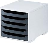 Produkt-Bild: 5 Star 275-8427.185 B&uuml;roboxen 270x340x255 mm grau/anthrazit Kunststoff
