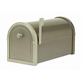 Architectural Mailboxes brnz w lt brnz BELLEVUE MAILBOX