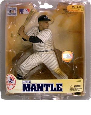 McFarlane New York Yankees Mickey Mantle (2) MLB Cooperstown Series 5 Action Figure