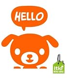 Laptop/macbook Decal Skin, Sticker(hello Series)dog