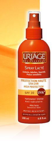 Uriage High Protection Milky Spray SPF 30 for Normal and Sensitive Skin