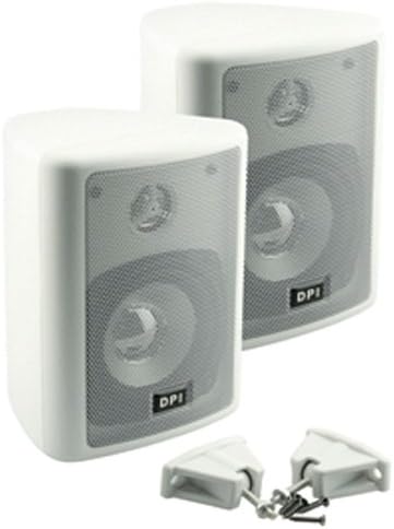 Goldwood Sound Indoor Outdoor Environmental Speakers Pair New DPI-70W