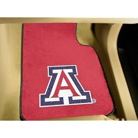 Arizona Wildcats 2 PIECE CARPET CAR/TRUCK/AUTO FLOOR MATS