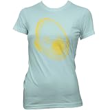 Bass Speaker Ladies Fine Jersey T-Shirt, Sea Foam, M