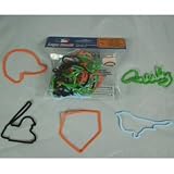 Baltimore Orioles MLB Logo Bandz Bracelets 20 Piece Pack