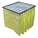 Synthetic Pocket Air Filter, 24x24x29", MERV 14, Min. Qty 2 (2 Pieces)