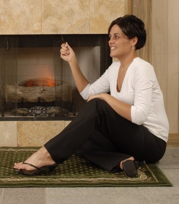 Replacement Fireplace Screen 23" High. Includes two panels, each 24" wide. This provides enough screen for a good looking natural "drape" effect on th
