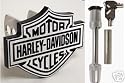 Harley Davidson Bar & Shield Hitch Plug Cover & Hitch Lock