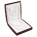 AAA 7.5-8mm White Freshwater Cultured Pearl Necklace 64in Rope