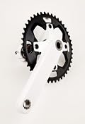 DK Flash Race Crank 170mm White