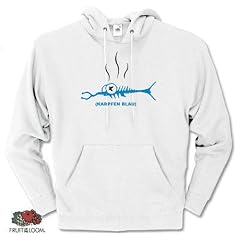 WEIHNACHTSMEN� - KARPFEN BLAU Kapuzen-Sweat-Shirt