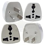 CostMad 3/2 Pin to 2/3 Pin China Converter Convertor Travel Visitor Adaptor Adapter Plug - Ideal for Visitors Travelling to China