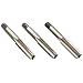 Union Butterfield 1700S High-Speed Steel Hand Tap Set, Uncoated (Bright) Finish, Round Shank with Square End, 3-Piece Set (1 Taper, 1 Plug, 1 Bottoming Chamfer)