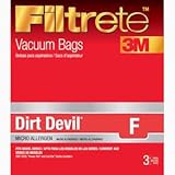 3M Filtrete Vacuum Bags for Dirt Devil Power Pak and CanVac Canisters - 3pa ....