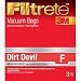 Filtrete Dirt Devil 65702 Type F MicroAllergen Bag, 3 Pack