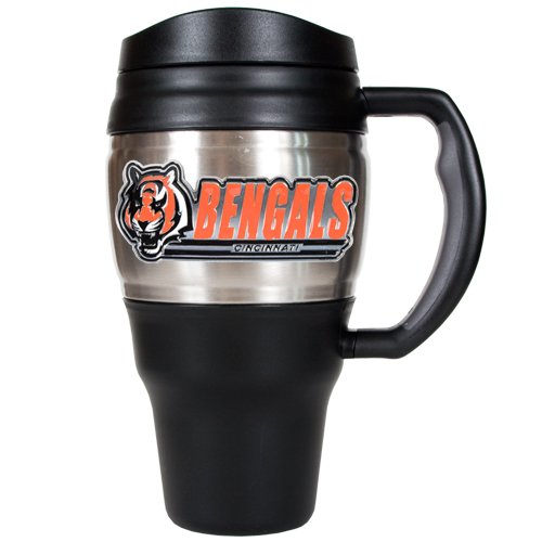 Cincinnati Bengals Stainless Steel Travel Mug