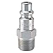 (20 Qty) Parker H2C Coupler Plug, Steel, MNPT, 1/4 In. Pipe