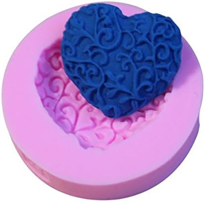 3D Heart Shape Silicone Mold