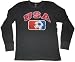 USA Soccer Thermal Shirt, United States of America Flag Shirt, International Soccer Thermal