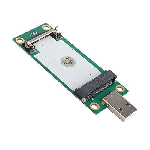 Mini PCI-E Wireless to USB Adapter Card With SIM Card Slot Test WWAN Module E0Xc