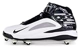 IMAGE OF Nike Men's NIKE AIR LT 2.1 D FOOTBALL CLEATS 9 (BLACK/WHITE-WHITE)