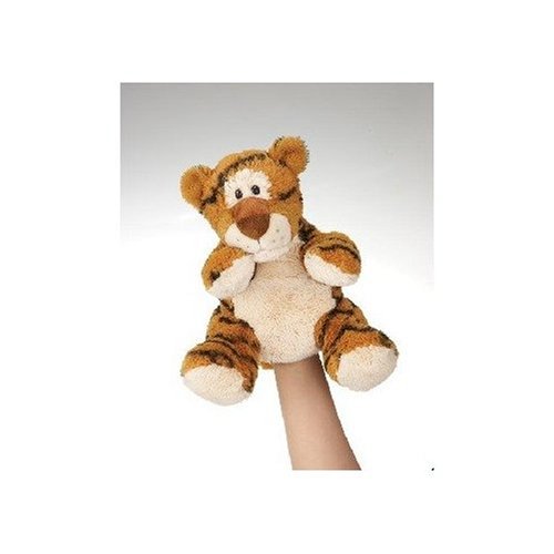 Childrens Toyshop  Toys : Plush Tiger Body Puppet 9"
