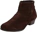 Sanzia Women's Sassy Flat Boot,Chocolate Suede,6.5 W US