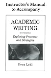 Academic writing : exploring processes and strategies