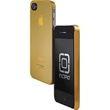 Incipio iPhone 4/4S feather Ultralight Hard Shell Case - 1 Pack - Carrying Case - Retail Packaging - Orange Soda