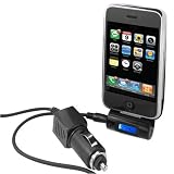 U-Bop FM-tune Micro Transmitter with Integrated Blue LCD Screen for Apple iPhone 4gb , 8gb , 16gb , iPhone 3G , 3G , Ipod Touch , iPod Nano , IPod Classic
