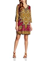 Jasko Vestido (Marrón / Fucsia)