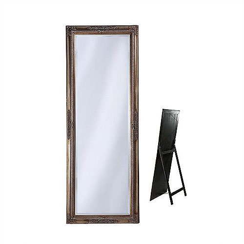 Cover image : Howard Elliott Christopher Leaner Mirror in Antique Silver Leaf 6084