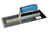 Diamond Tough Square Notch Trowel - 1/4 x 3/8 x 1/4