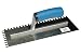 Diamond Tough Square Notch Trowel - 1/4 x 3/8 x 1/4