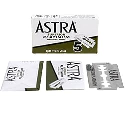 100 Astra Superior Premium Platinum Double Edge Safety Razor Blades
