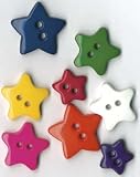 Button Basics Dress It Up Embellishments-Star